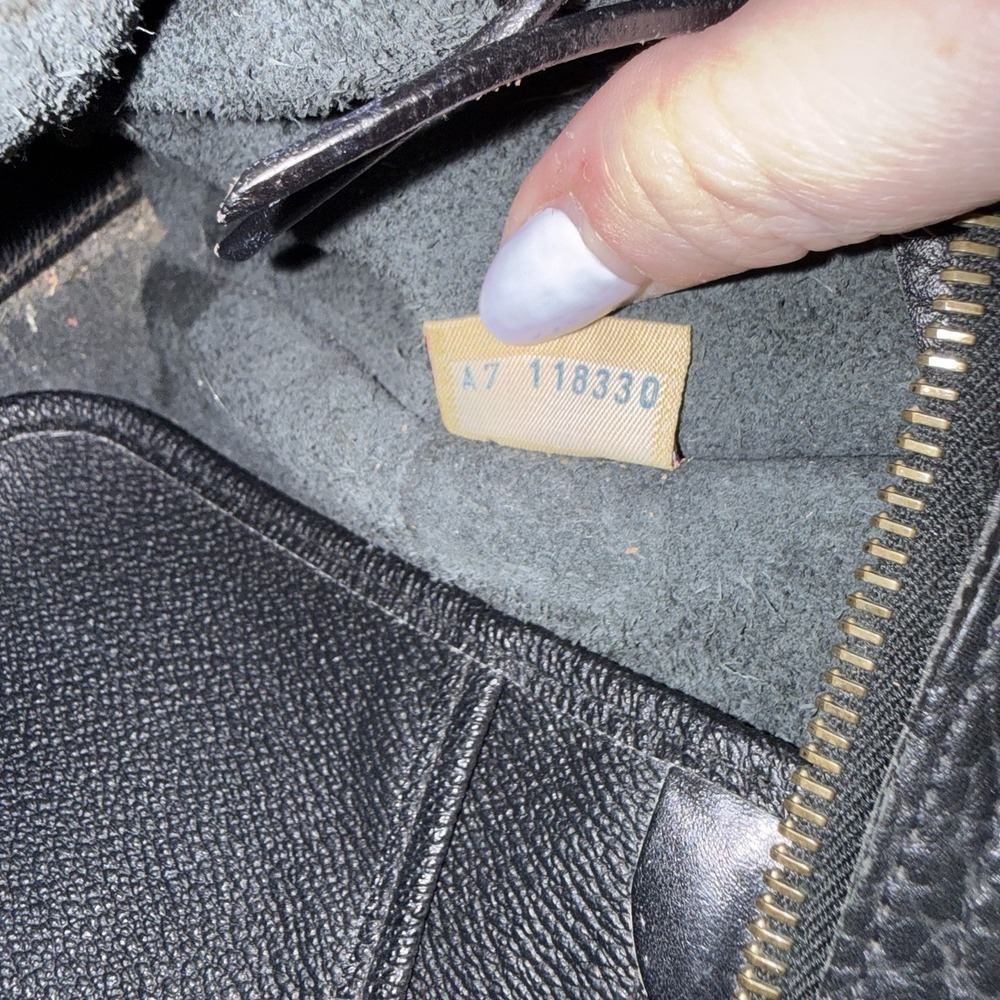 DOONEY & BOURKE CLASSIC MEDIUM SIZE BLACK PEBBLED LEATHER SHOULDER BAG PURSE - Picture 15 of 16